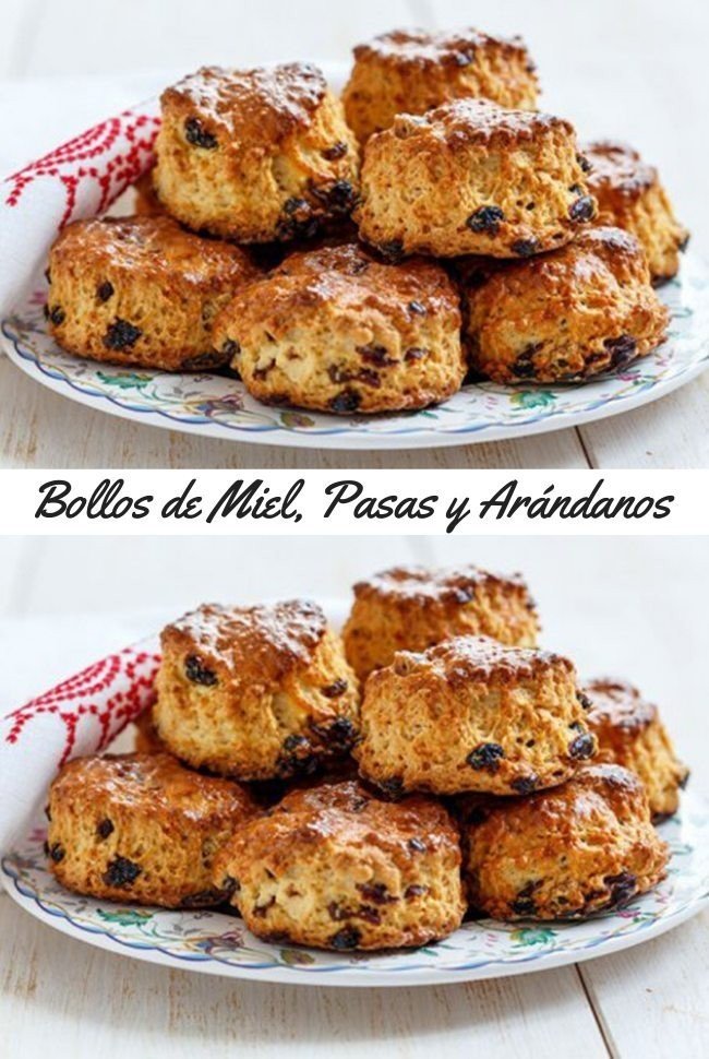 Bollos de Miel, Pasas y Arándanos 458646127_1065015314991200_4950487113283595719_n