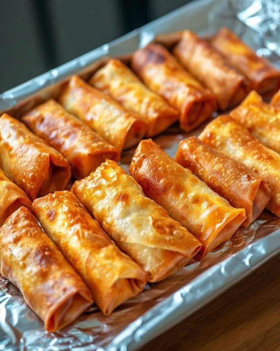 Crispy Homemade Spring Rolls – A Golden, Crunchy Delight 480573817_122176295126305173_7187000118235460143_n