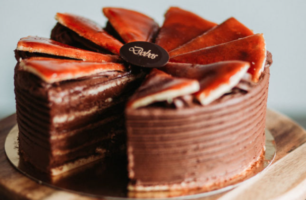 🍰 Dobos Cake – The Famous Hungarian Layer Cake 🇭🇺✨ Capture d’écran 2025-03-24 184105