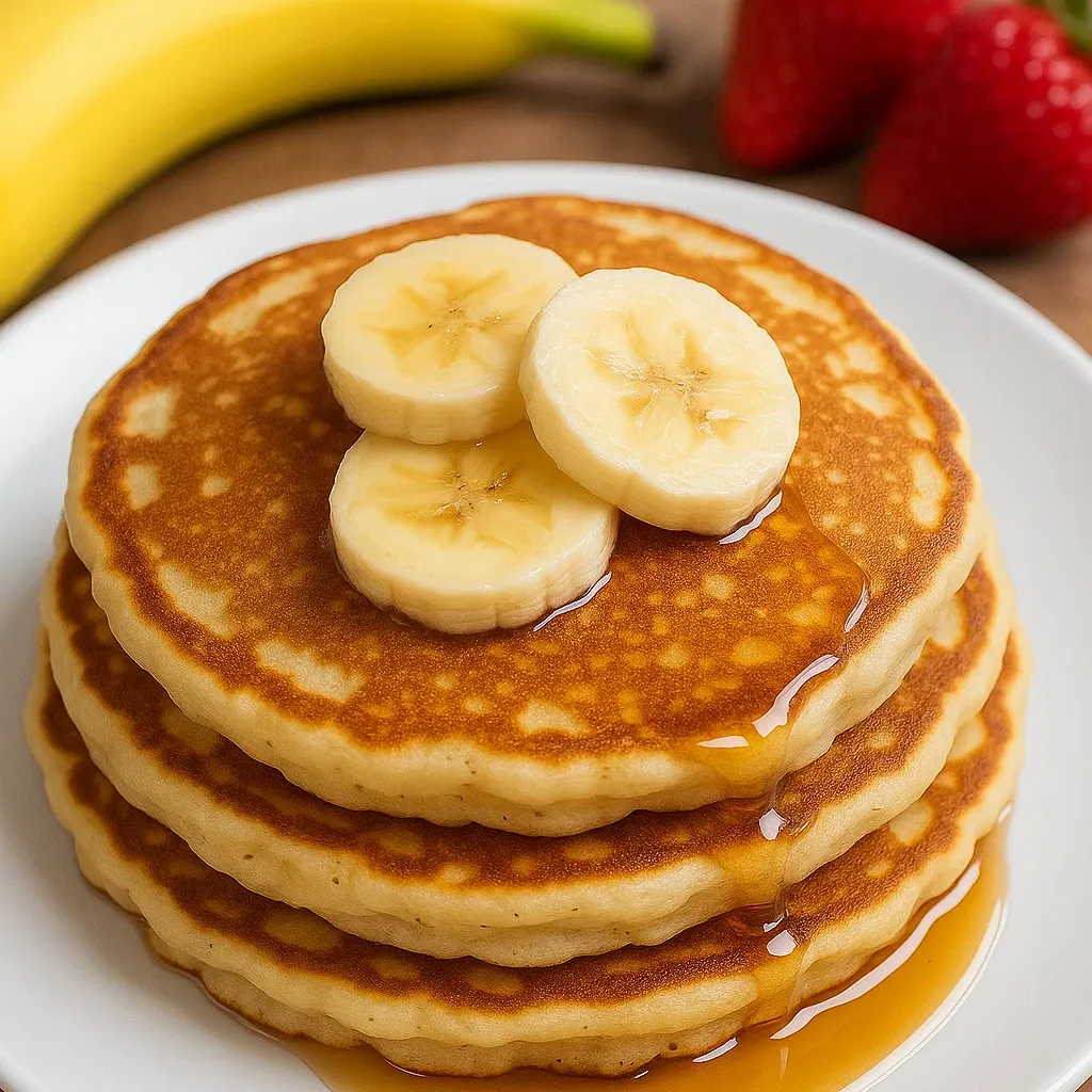 Brown Sugar Banana Pancakes