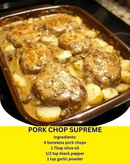 Supreme Pork Chop Dish 1764884423285